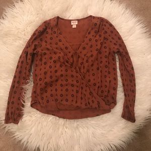 Mossimo wrap shirt